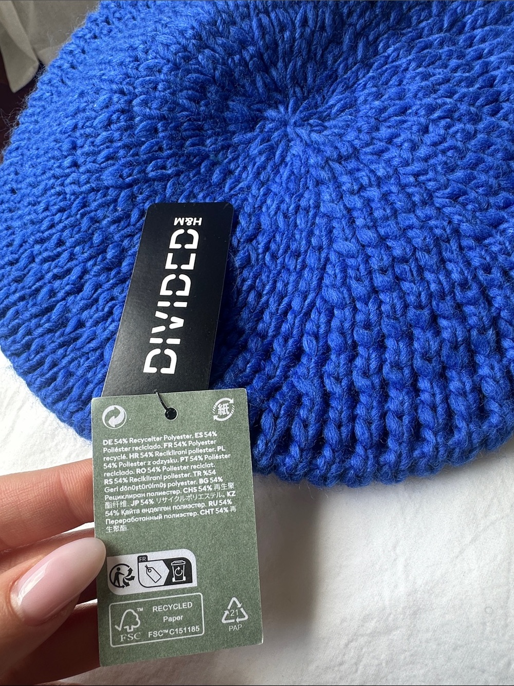 NWT H&M Divided blue hat - Picture 8 of 8